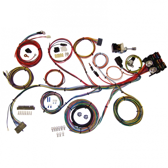 American Autowire Power Plus Integrated Wiring System - 13 Circuit American Autowire Power Plus Integrated Wiring System - 13 Circuit