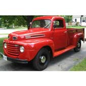 Vintage ford truck radio