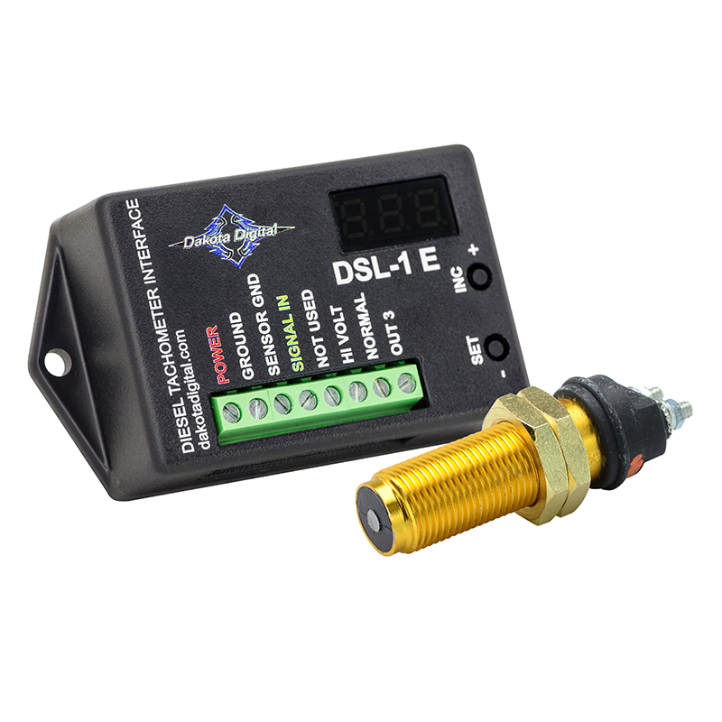 Dakota Digital Universal Diesel Flywheel Tach Interface, with 620008