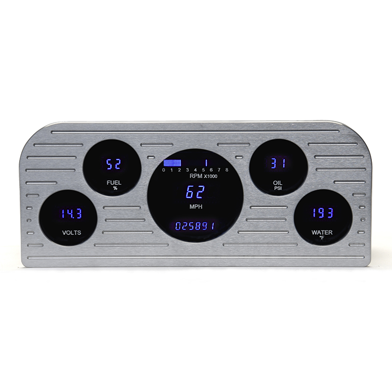 Dakota Digital 193738 Ford VFD instrumentation system w/Blue and Teal