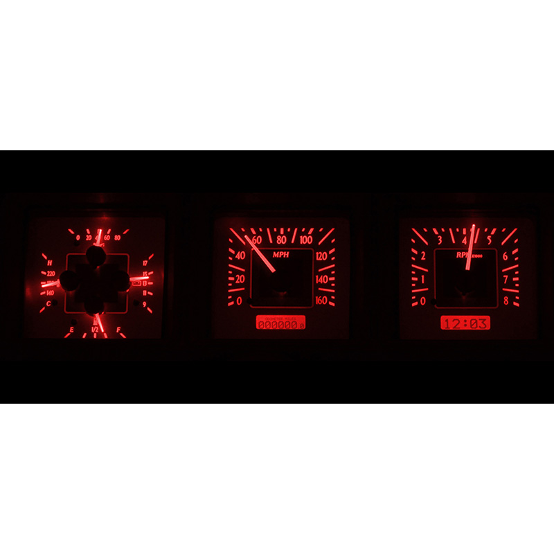 Dakota Digital 1970 72 Buick Skylark Gs Vhx System Silver