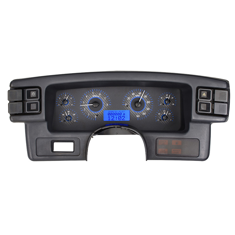 Dakota Digital 198789 Ford Mustang VHX System, Carbon