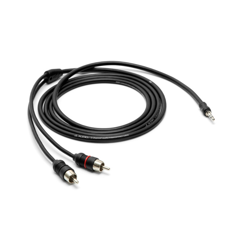 JL Audio 2channel 3.5 mm MinitoRCA RCA Cable 6 ft. (1.83 m) XD
