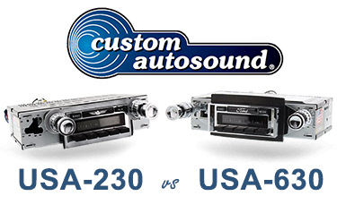 Custom Autosound USA-230 vs USA-630