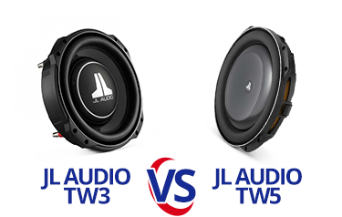 JL Audio TW3 vs. TW5 Subwoofer