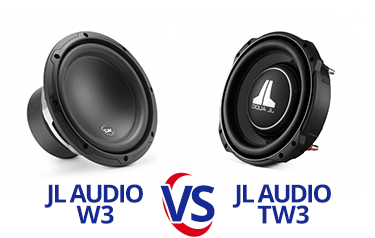 JL Audio W3 vs. TW3 Subwoofer