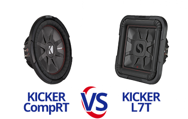 Kicker CompRT vs. L7T Subwoofer