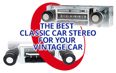 Vintage Car Radio  Modern Stereos for Classic Cars