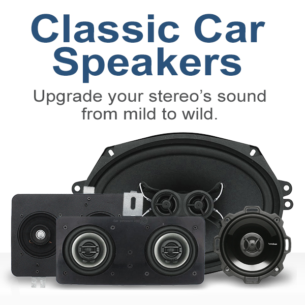 Classic Car Speakers - Speakers for Classic Cars | Classic Car Stereos
