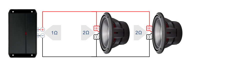 Rockford Fosgate Dual T1 Slim Subwoofer Kit Wiring